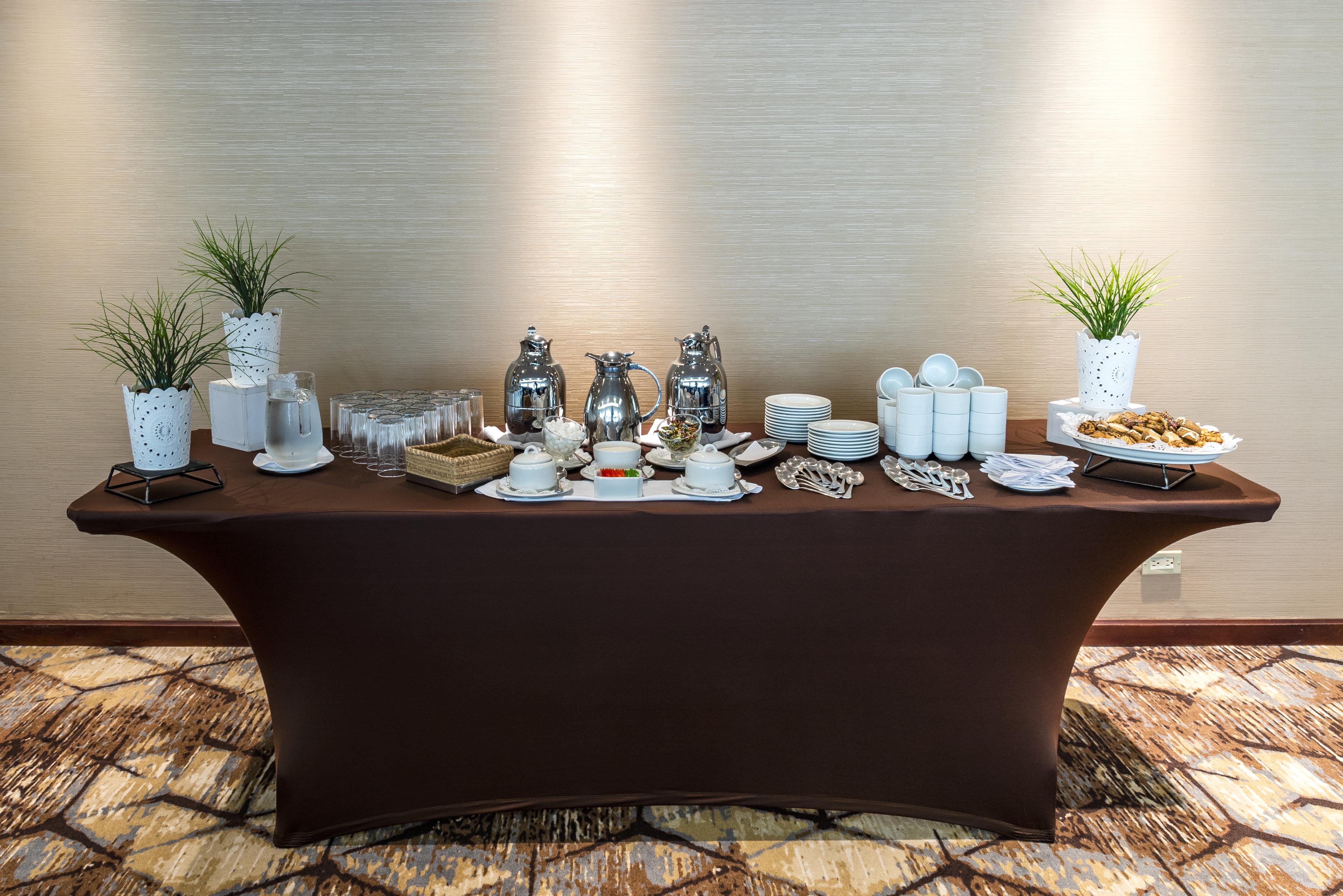 Bogota Plaza Hotel Esterno foto A coffee break at a conference