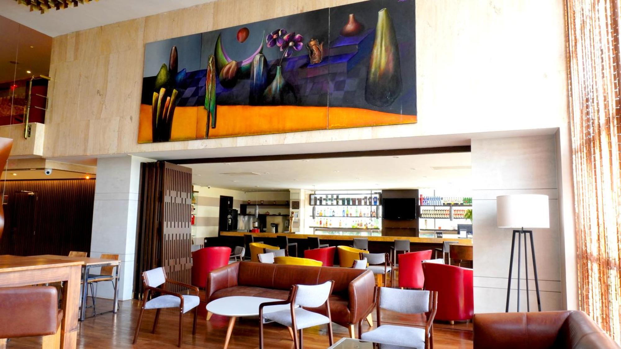 Bogota Plaza Hotel Esterno foto The lobby of the hotel